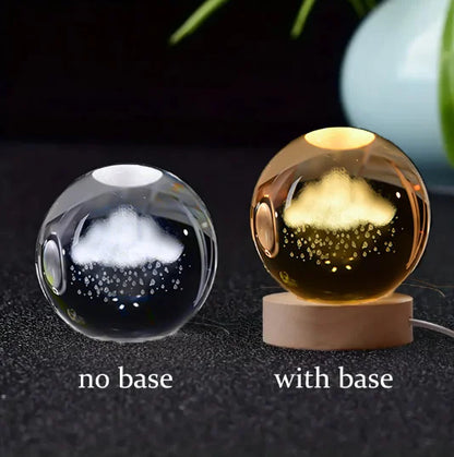 OrbIllume | 3D Planet Crystal Light
