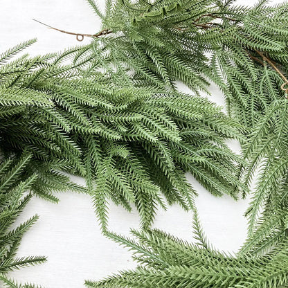 GreenChristmas | Realistyczna dekoracja girlandy jodłowej