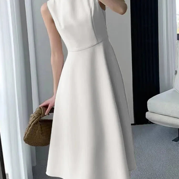 LB | ZANZEA Casual O-Neck Tank Midi Dress Women Elegancka letnia sukienka Sundress