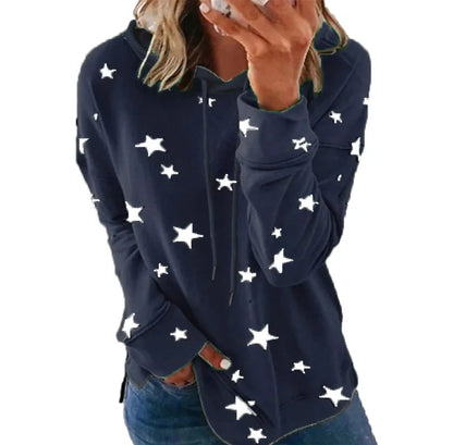 Fajny i swobodny Bluza z kapturem