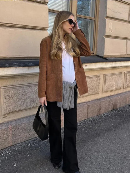 LB | Swobodna i modna kurtka zimowa