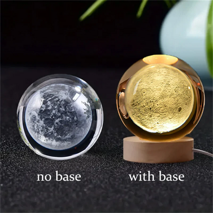 OrbIllume | 3D Planet Crystal Light