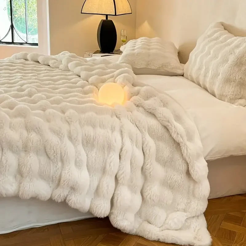 PlushCozy | Koc zimowy ze sztucznego futra