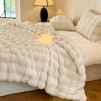 PlushCozy | Koc zimowy ze sztucznego futra