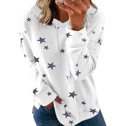 Fajny i swobodny Bluza z kapturem