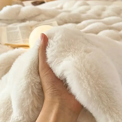 PlushCozy | Koc zimowy ze sztucznego futra