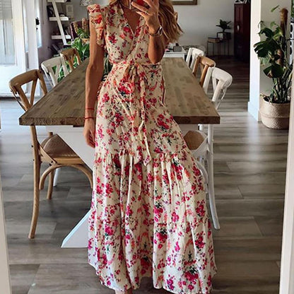 LB | Kwiatowa sukienka maxi