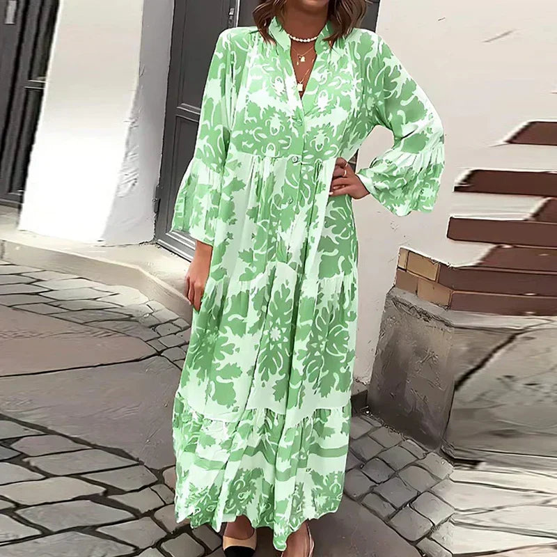 LB | Boho vintage sukienka maxi