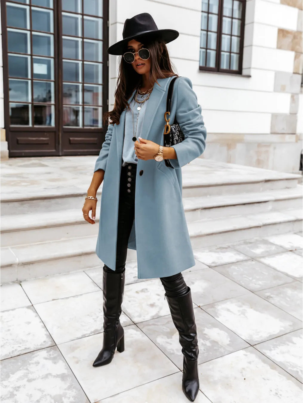 LB | Niewymuszona i elegancka kurtka zimowa