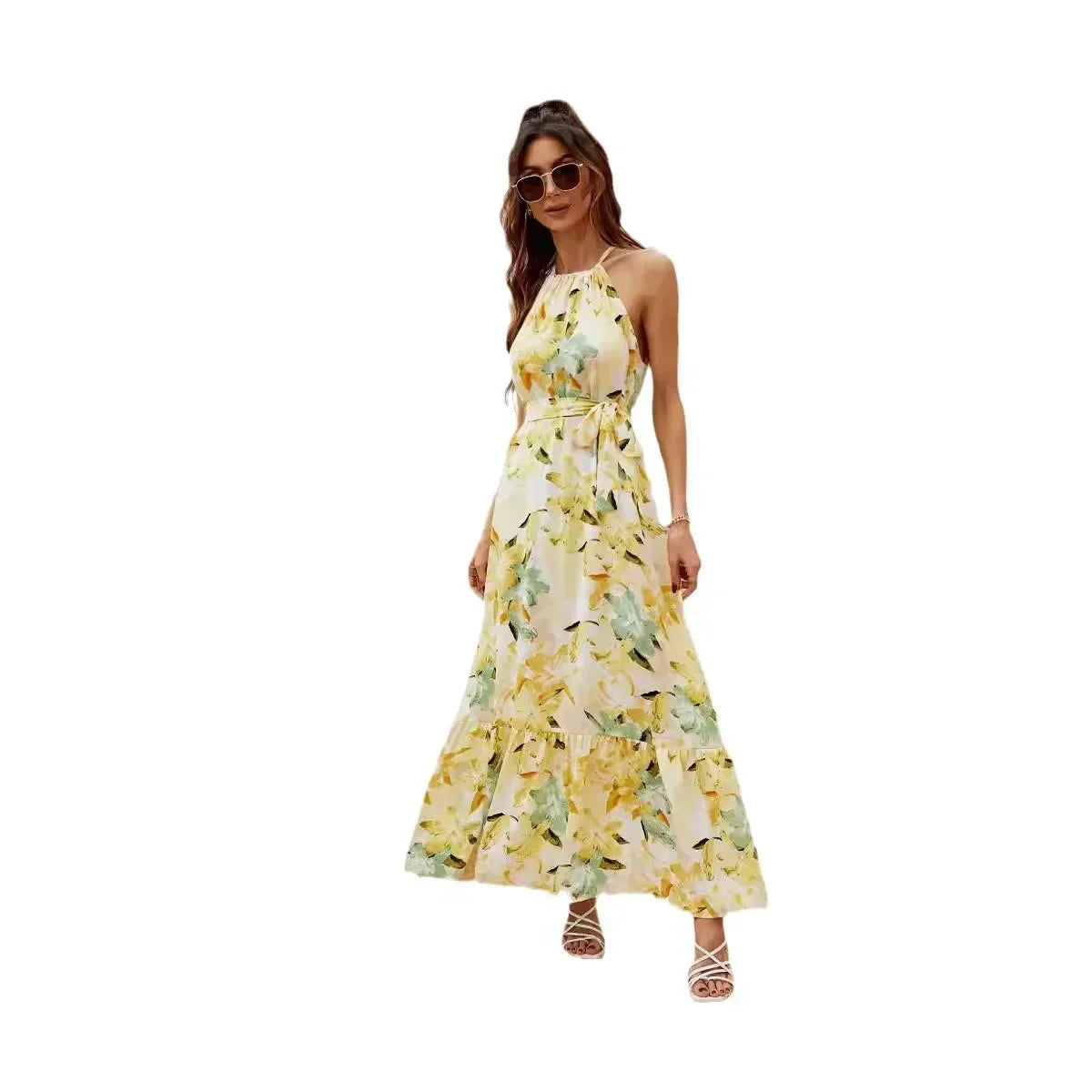 LB | Elegancka sukienka maxi