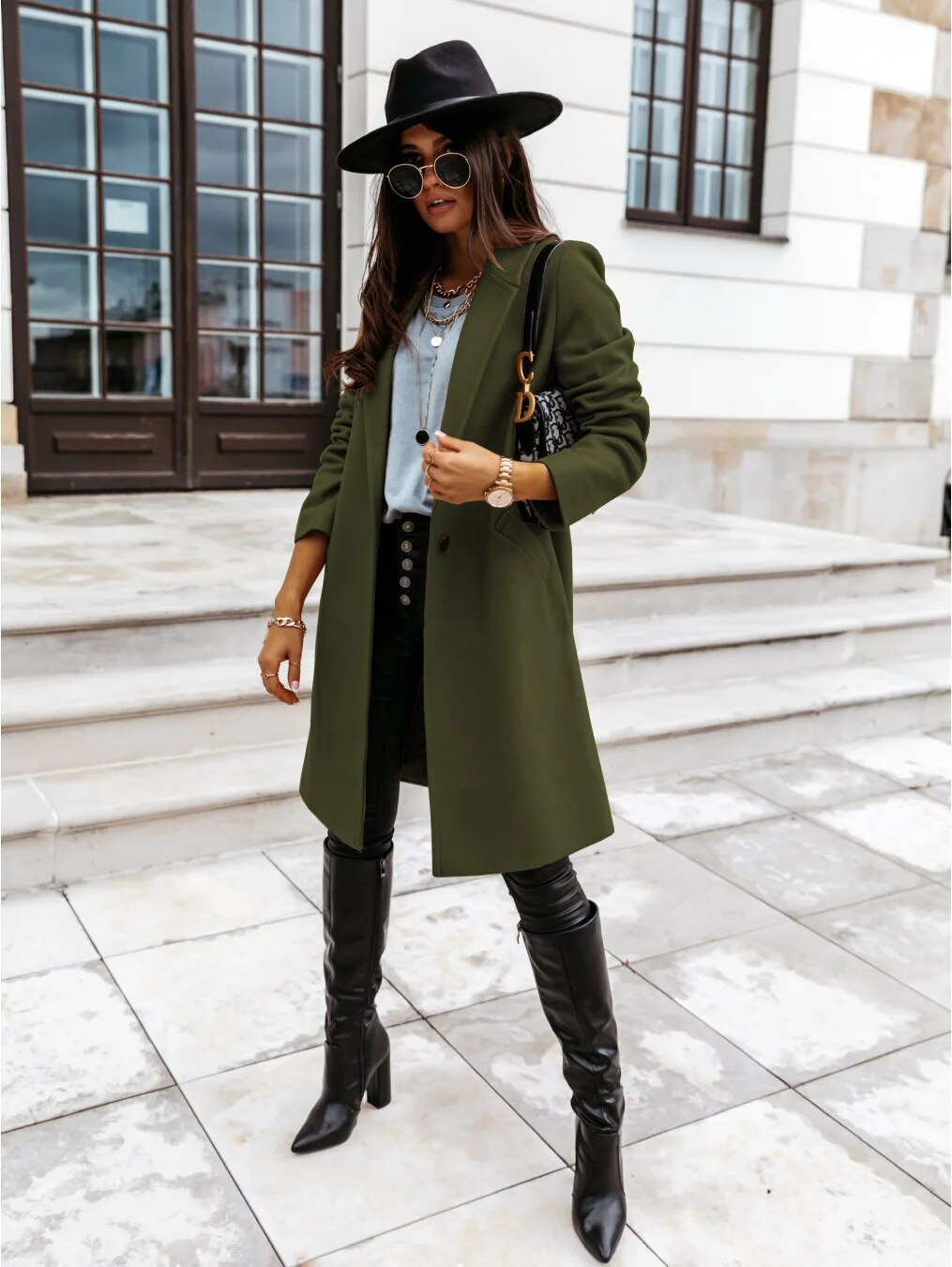 LB | Niewymuszona i elegancka kurtka zimowa