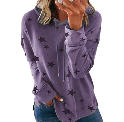 Fajny i swobodny Bluza z kapturem