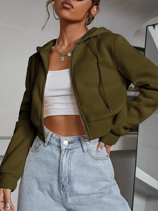 Stylowy bez wysiłku Bluza z kapturem