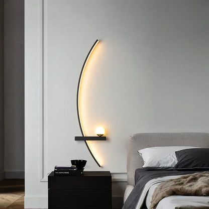 StripeGlow | Nowoczesne lampy ścienne LED do stylowych pomieszczeń
