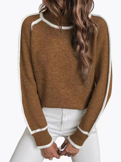 Stonowany i elegancki Sweter