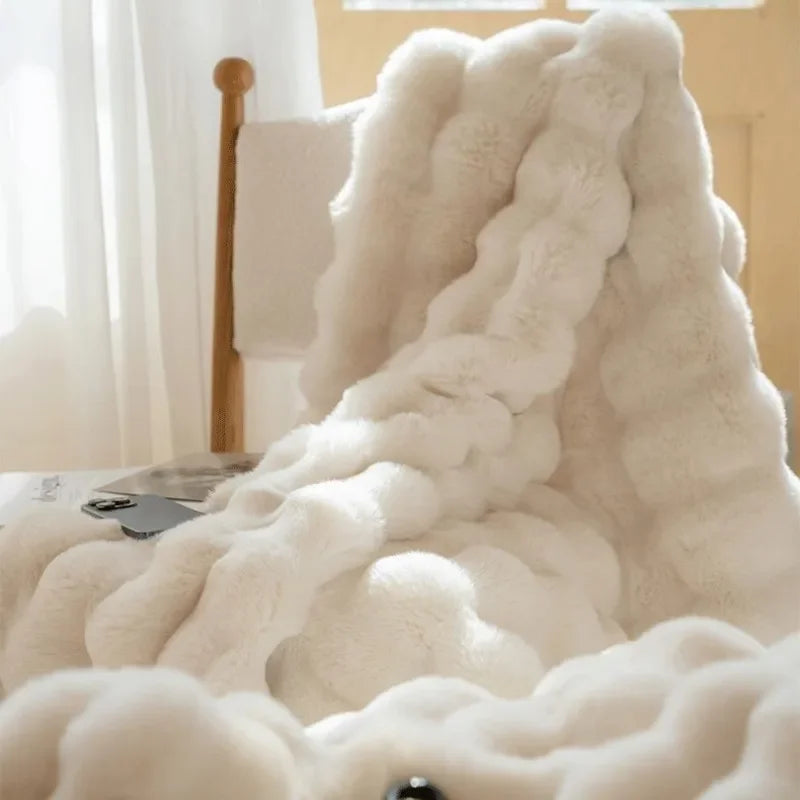 PlushCozy | Koc zimowy ze sztucznego futra