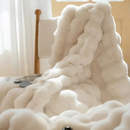 PlushCozy | Koc zimowy ze sztucznego futra