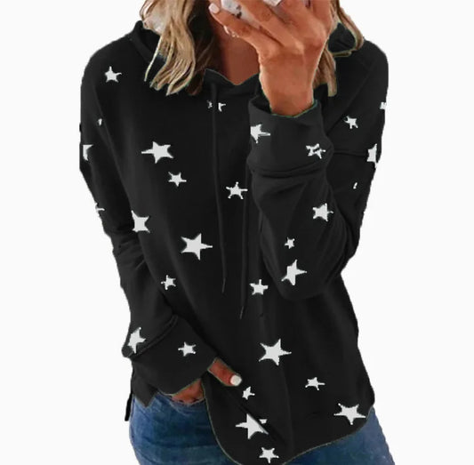 Fajny i swobodny Bluza z kapturem