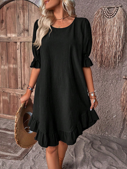 LB | Elegancka sukienka midi