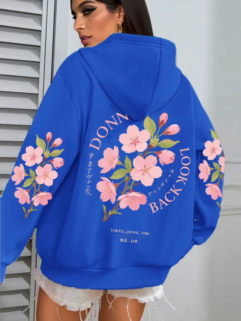 Stonowany i elegancki Bluza z kapturem