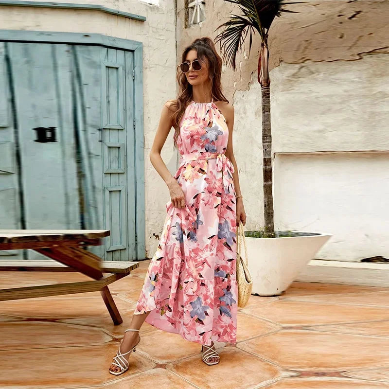 LB | Elegancka sukienka maxi