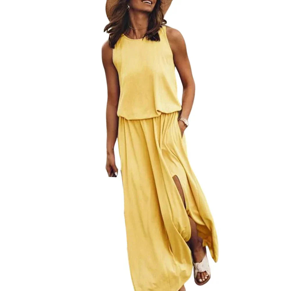 LB | Letnia sukienka maxi