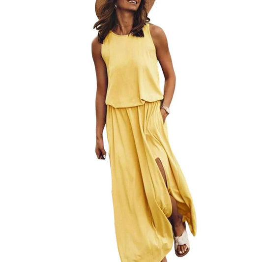 LB | Letnia sukienka maxi