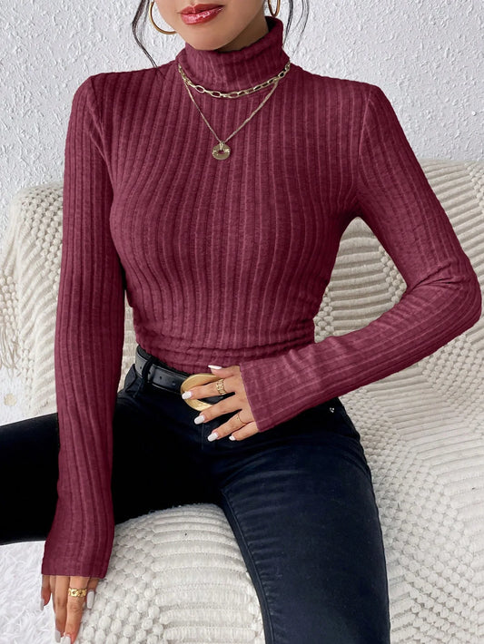 Stonowany i elegancki Sweter