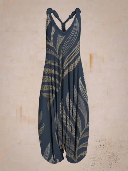 LB | Casualowy kombinezon w stylu bohemyWool - Casualowy kombinezon w stylu bohemy