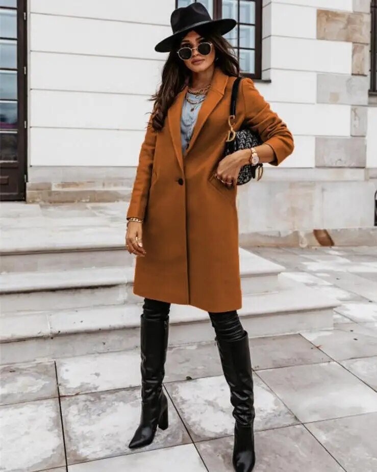 LB | Niewymuszona i elegancka kurtka zimowa