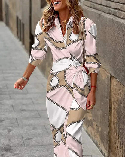 LB | Elegancka sukienka maxi