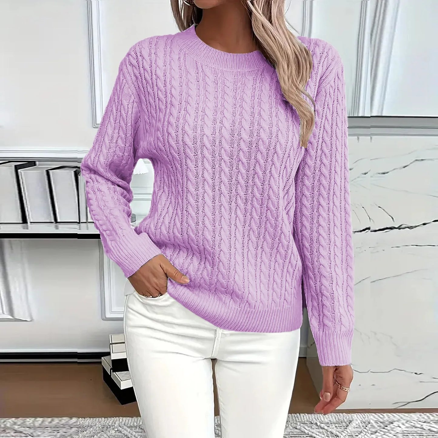 Miękki i wyrafinowany Sweter