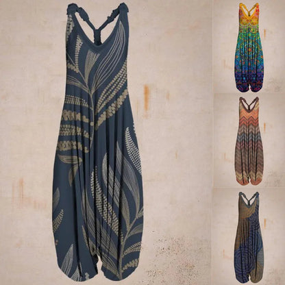 LB | Casualowy kombinezon w stylu bohemyWool - Casualowy kombinezon w stylu bohemy