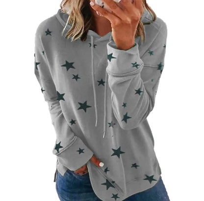 Fajny i swobodny Bluza z kapturem