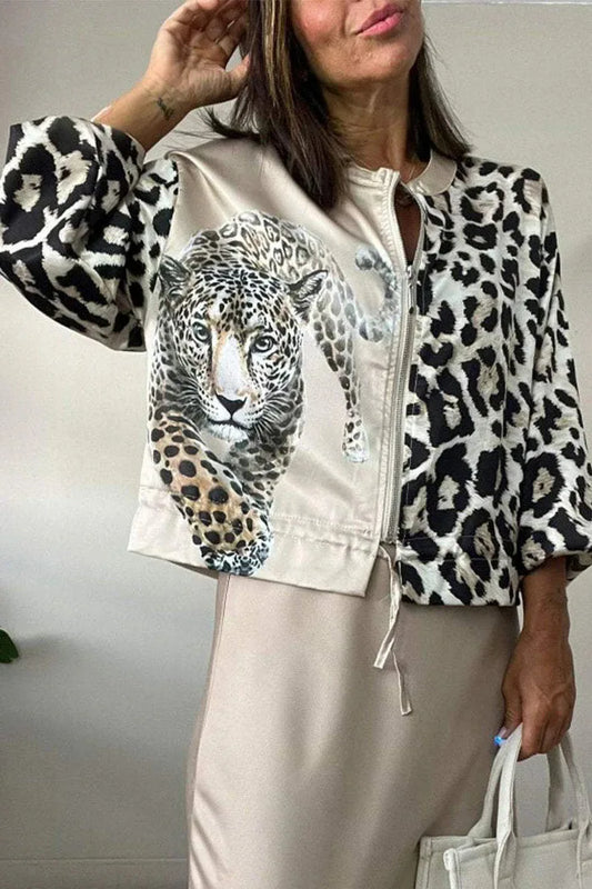 Stonowany i elegancki Kurtka