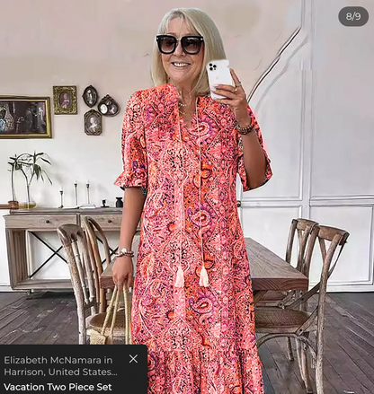 LB | Graceful Getaway Maxi Dress