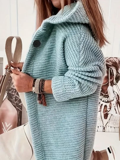 LB | Luźny i stylowy kardigan zimowy