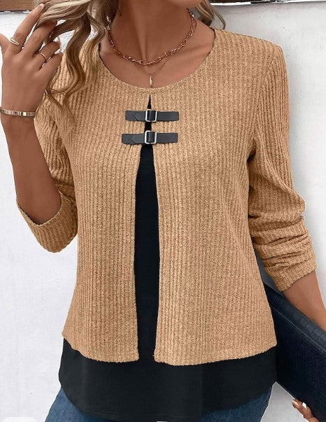 AS | Swobodny i stylowy top zimowy