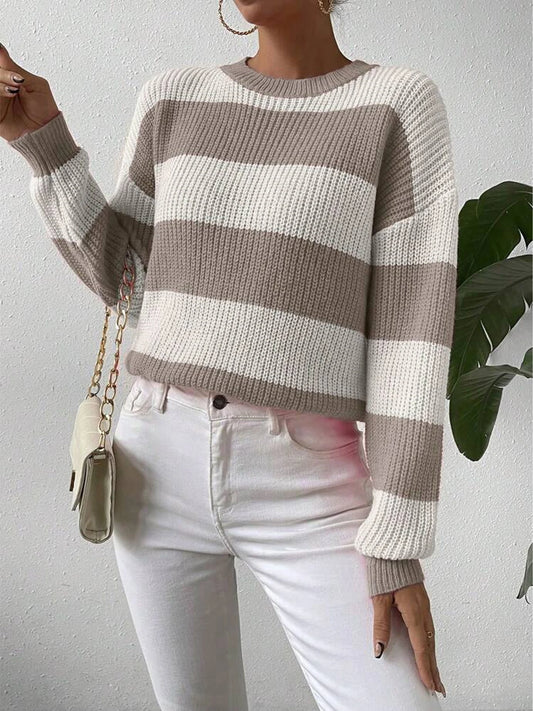 Stylowy bez wysiłku Sweter