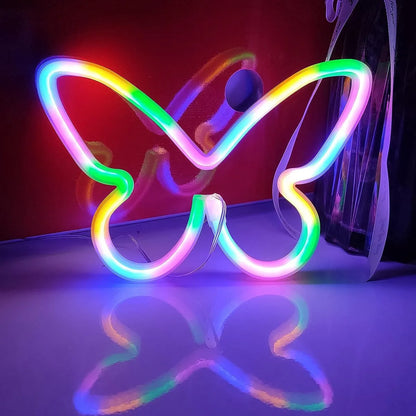 NeonWings | Neonowe światło motyla