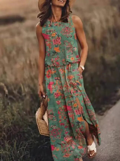 LB | Letnia sukienka maxi