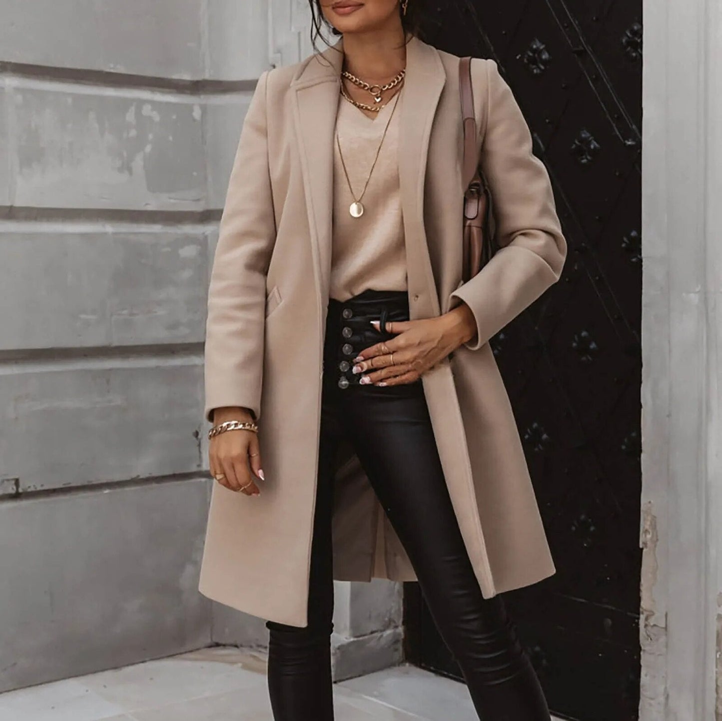 LB | Niewymuszona i elegancka kurtka zimowa
