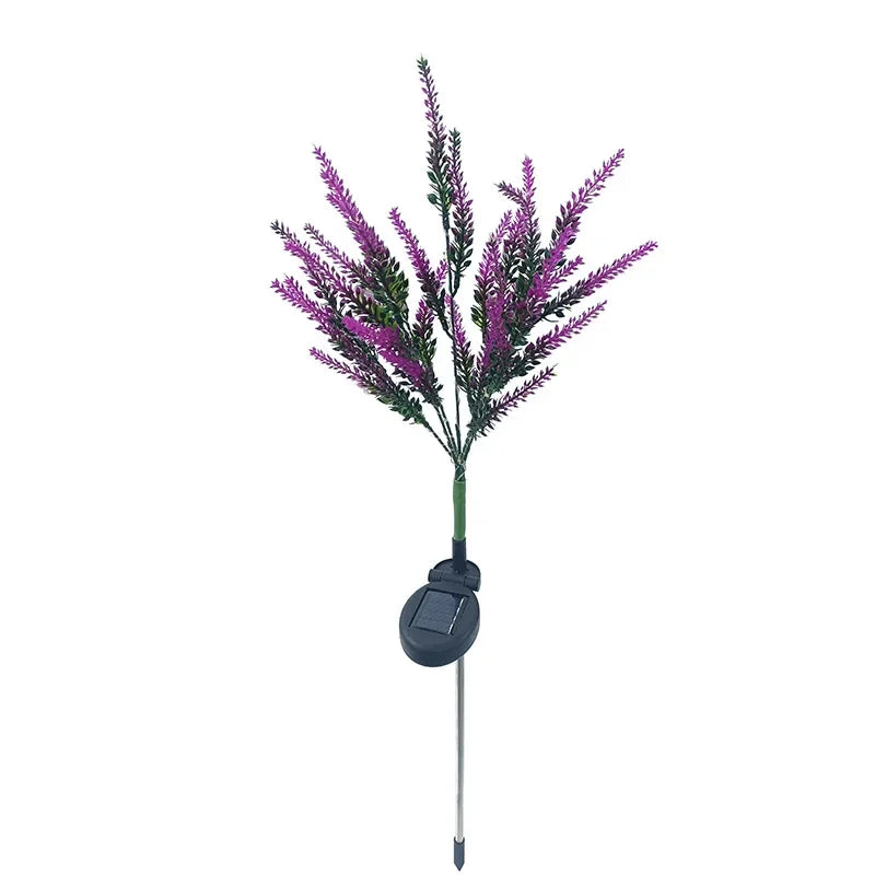 LavenderGlow - Solarne lampy ogrodowe z lawendą