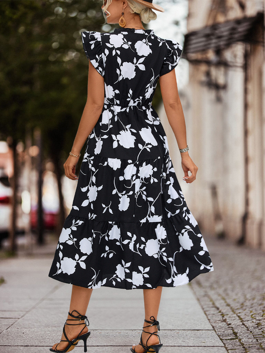 LB | Sukienki w kwiaty | Damskie sukienki letnie | Elegancka sukienka maxi | Szykowna sukienka