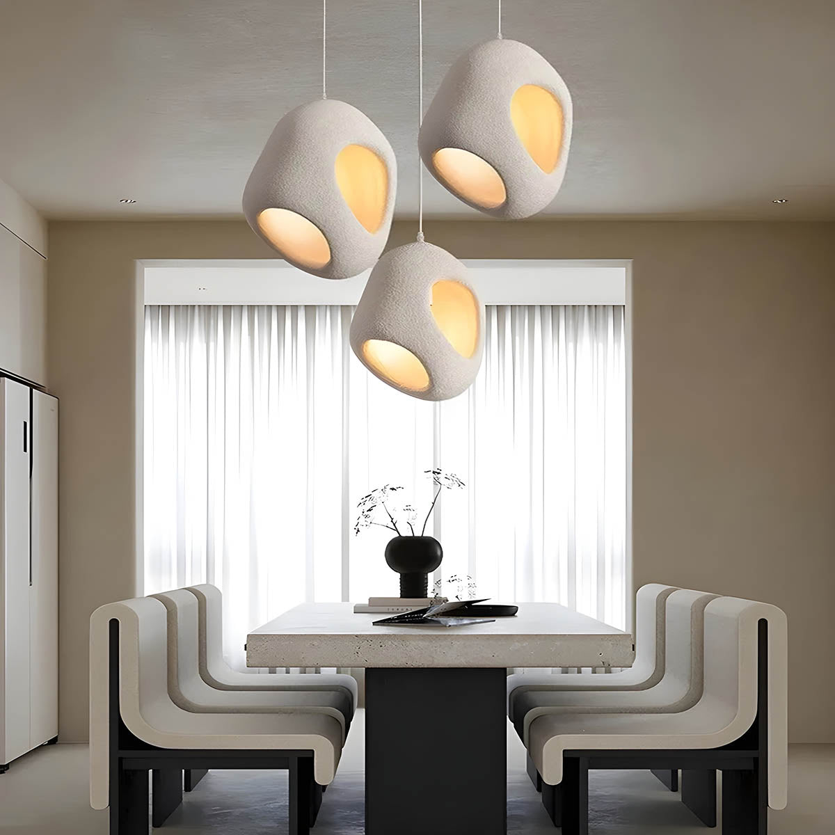 HarmonieGlanz | Wszechstronna lampa wisząca Wabi-Sabi