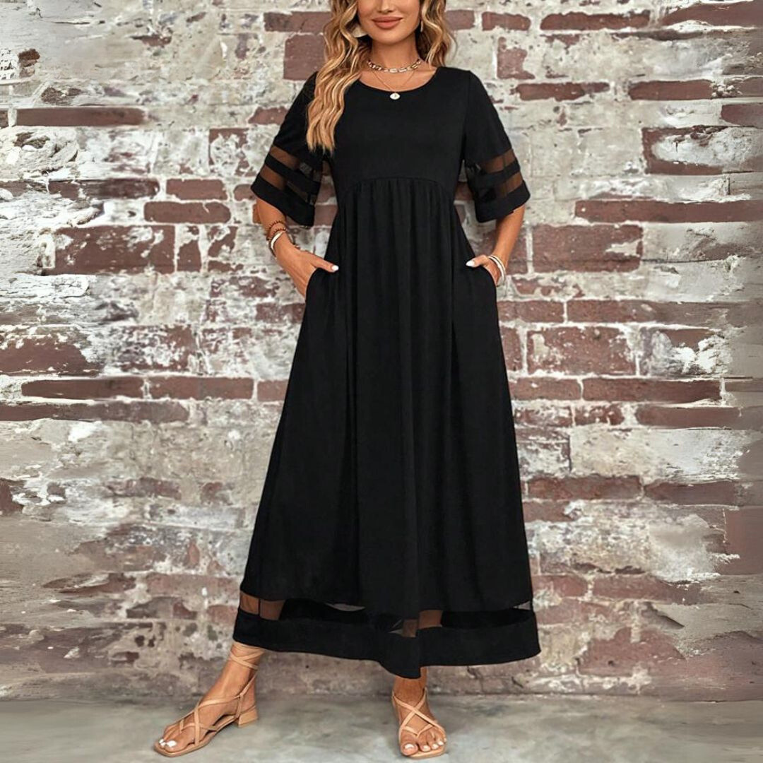LB | Ponadczasowa elegancka sukienka maxi