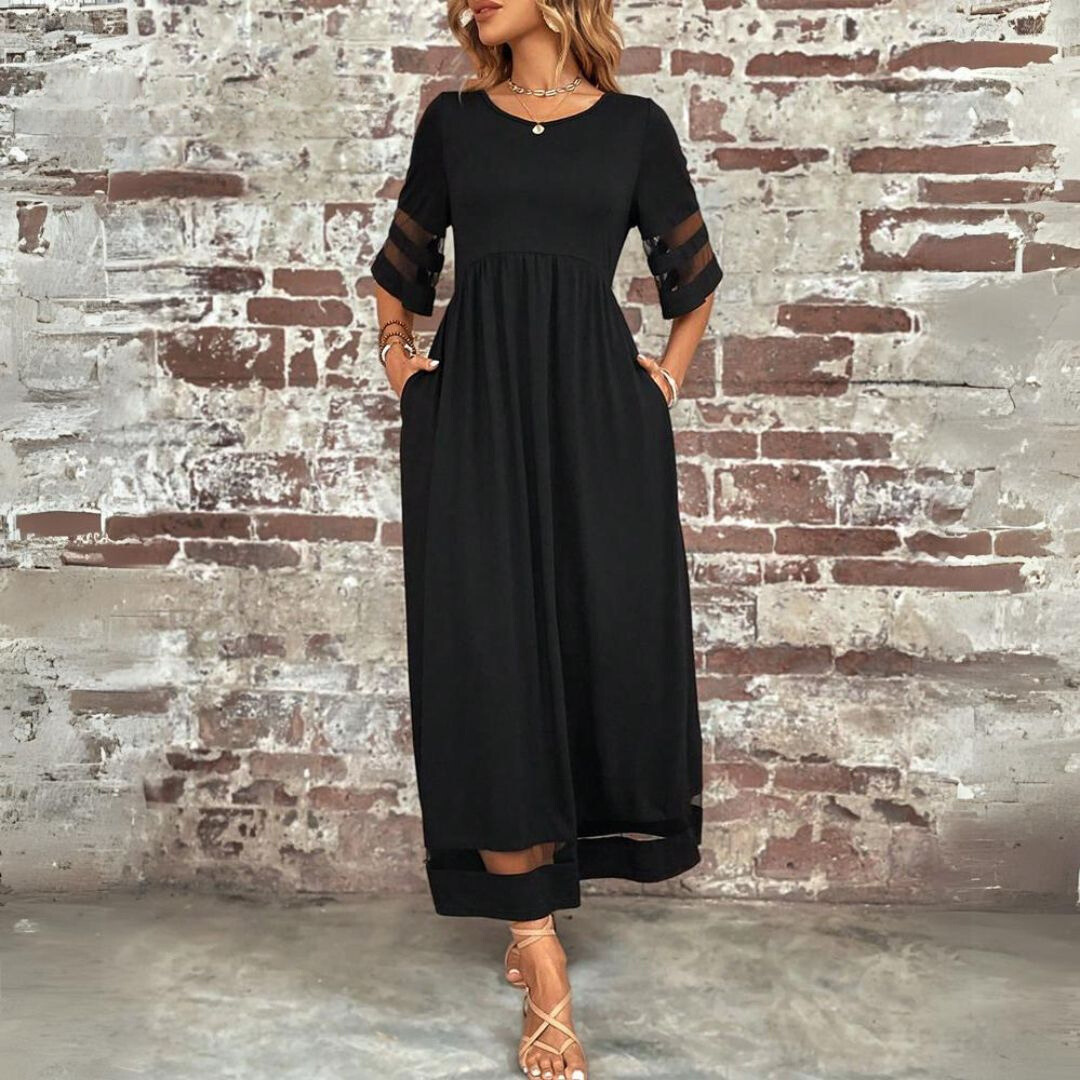 LB | Ponadczasowa elegancka sukienka maxi