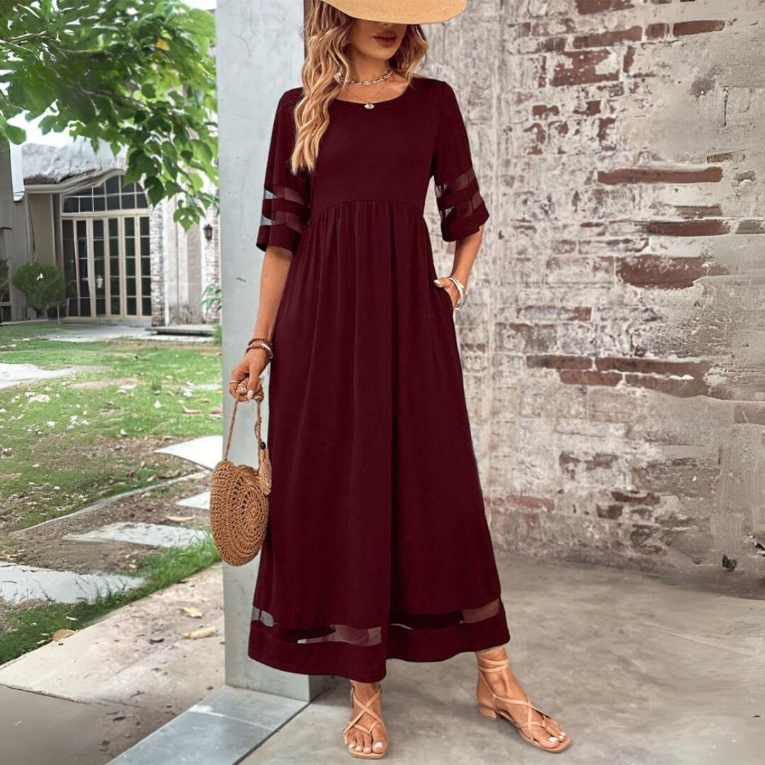 LB | Elegancka sukienka maxi