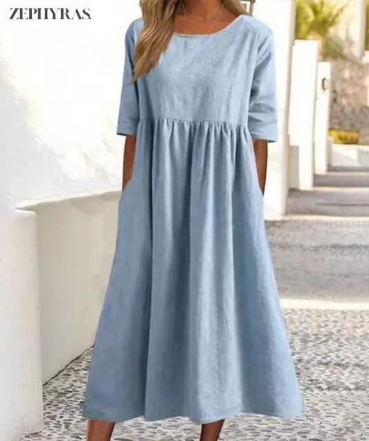 LB | Stylowa letnia sukienka maxi dla kobiet