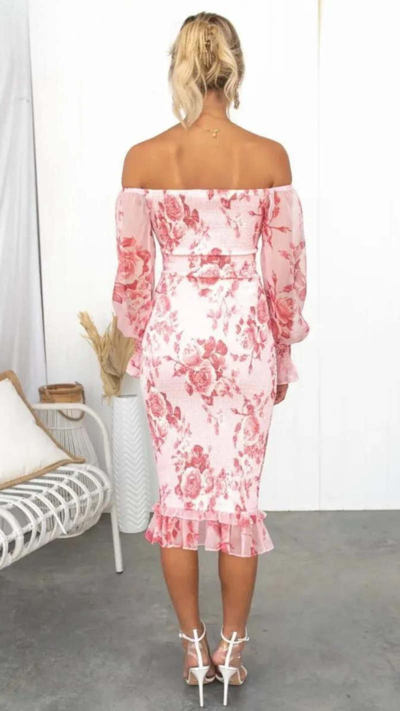 LB | Luxe Midi Dress (prawie wyprzedana)